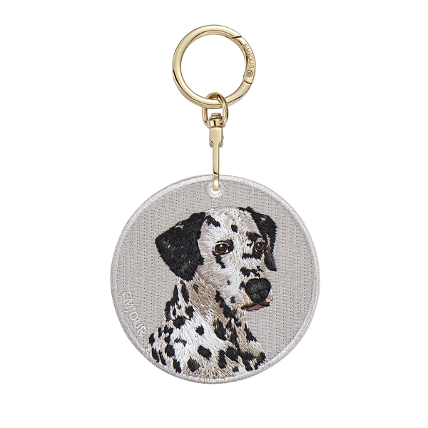 Emjour Embroidered Keychain -  Dalmation