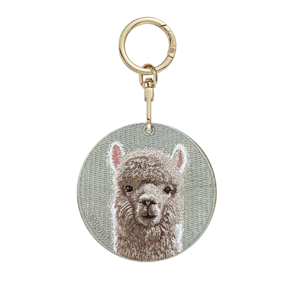 Emjour Embroidered Keychain - Alpaca