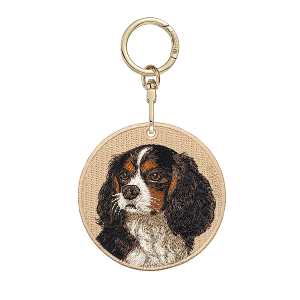 Emjour Embroidered Keychain -  Tricolor Cavalier