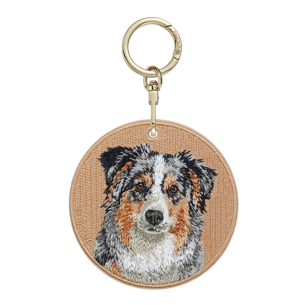 Emjour Embroidered Keychain - Australian Shepherd