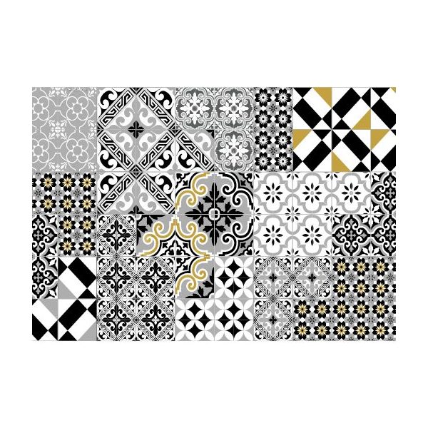 Beija Flor Eclectic Gold Placemat