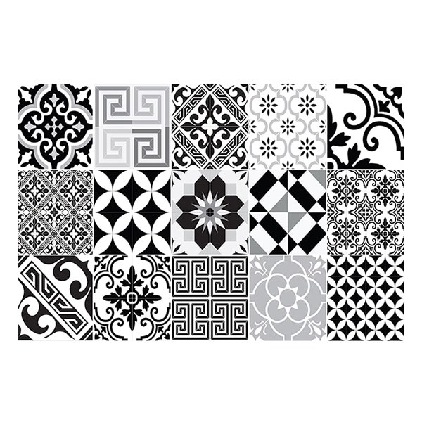 Beija Flor Eclectic Black & White Placemat