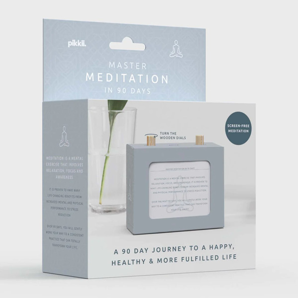 Meditation Mastery in 90 Days Scroll Box
