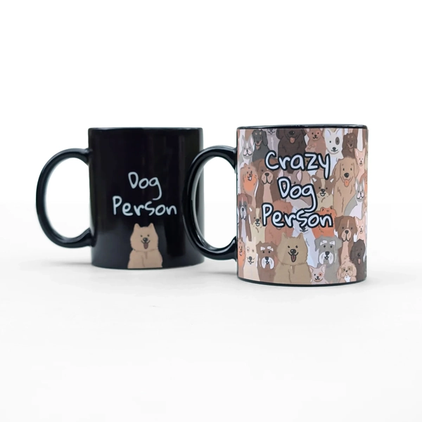 Pikkii Mug Crazy Dog Person
