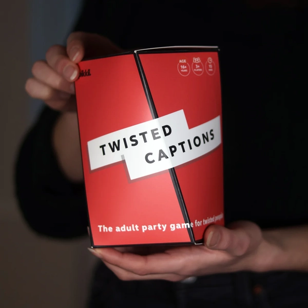Pikkii Party Game Twisted Captions
