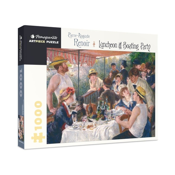 Pomegranate Puzzles 1000-piece Jigsaw Puzzle - Renoir: Luncheon of the Boating Party