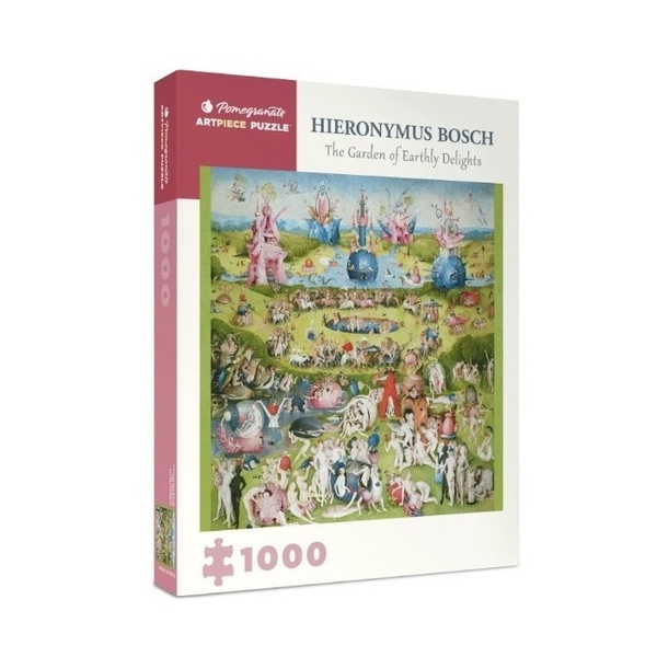 Pomegranate Puzzles 1000-Piece Jigsaw Puzzle - Bosch: The Garden of Earthly Delights
