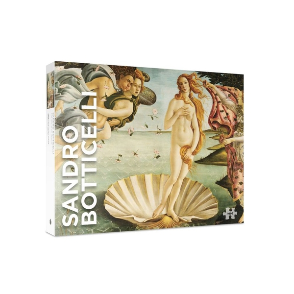 Pomegranate Puzzles 1000-Piece Jigsaw Puzzle - Botticelli: The Birth of Venus