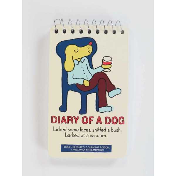 Blue Q Notebook- Diary Of A Dog