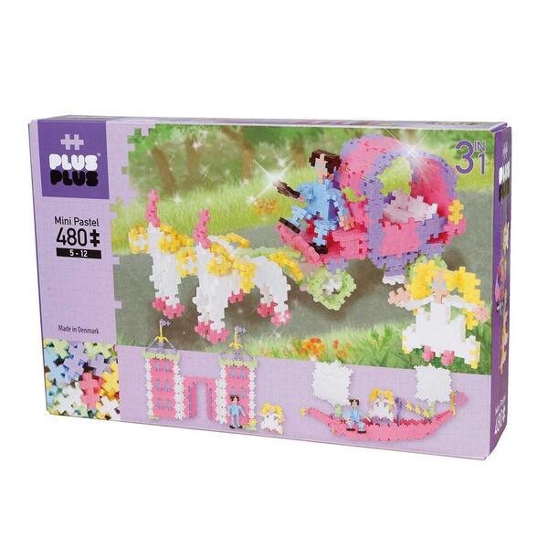 Plus Plus Pastel 3 in 1 Princess 480pcs