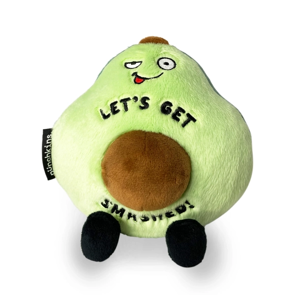 Punchkins "Let's Get Smashed!" Avocado Plush