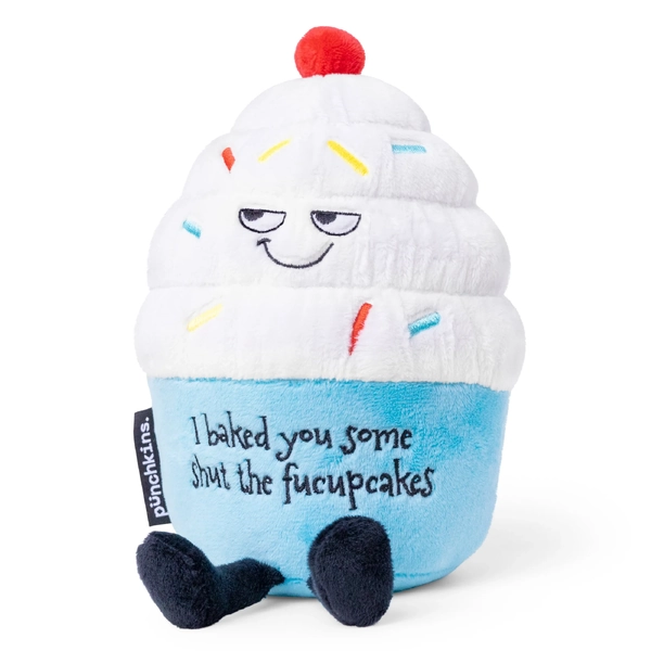 Punchkins "I Baked You Some Shut the Fucupcakes" Cupcake Plush
