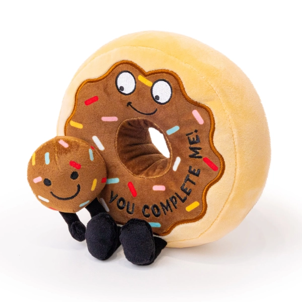 Punchkins "You Complete Me!" Plush Donut