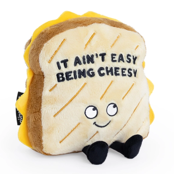 Punchkins Grilled Cheese Sandwich Plush 'Being Cheesy'