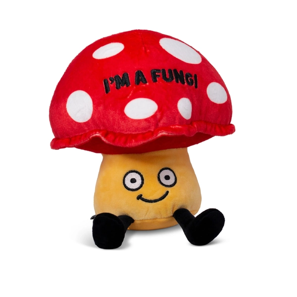 Punchkins  "I'm A Fungi" Mushroom Plush