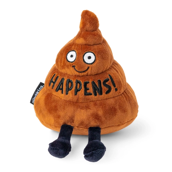 Punchkins "Happens!" Plush Poop Emoji