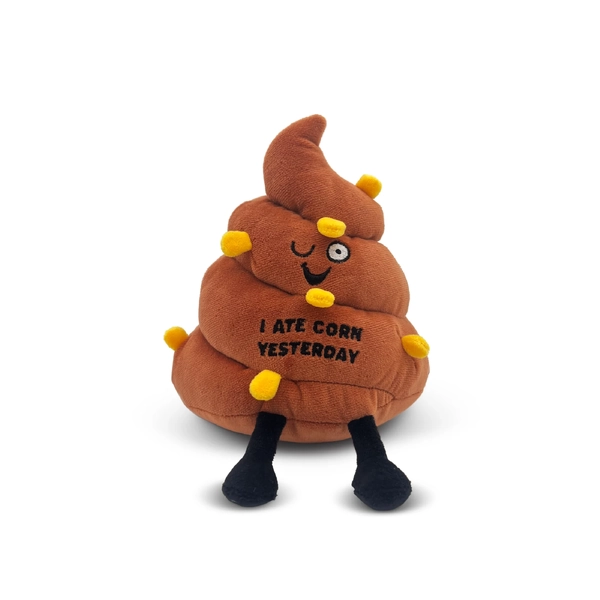 Punchkins Poop "I Ate Corn" Plush