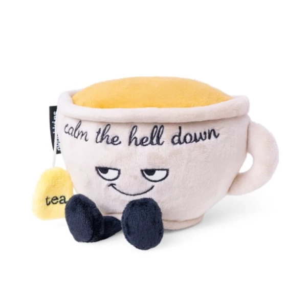 Punchkins "Calm The Hell Down" Teacup Plush