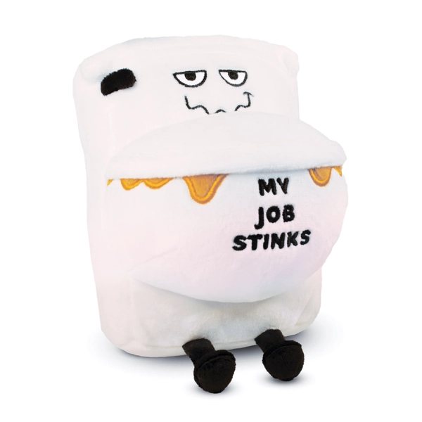 Punchkins "My Job" Toilet Plush