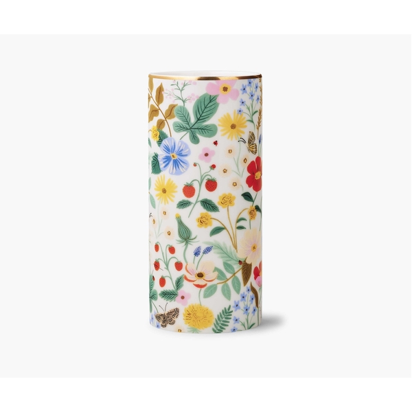 Rifle Paper Co. Porcelain Vase Strawberry Fields