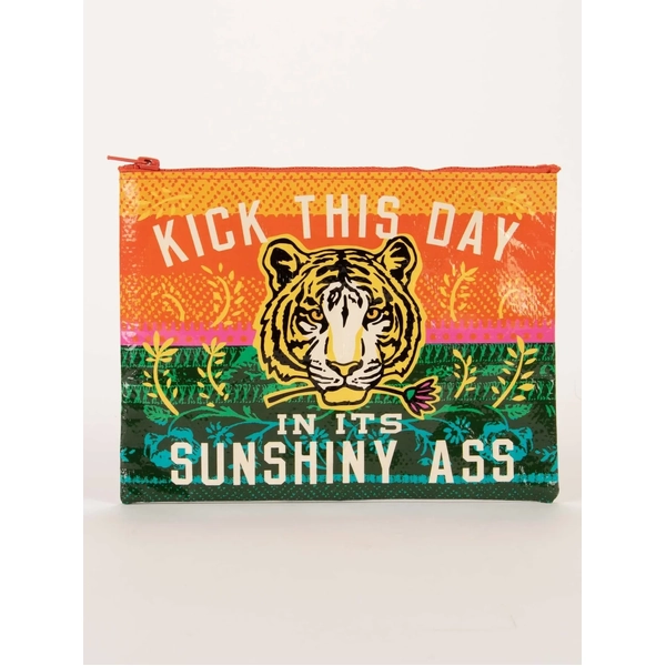 Blue Q Zipper Pouch - Sunshiny Ass