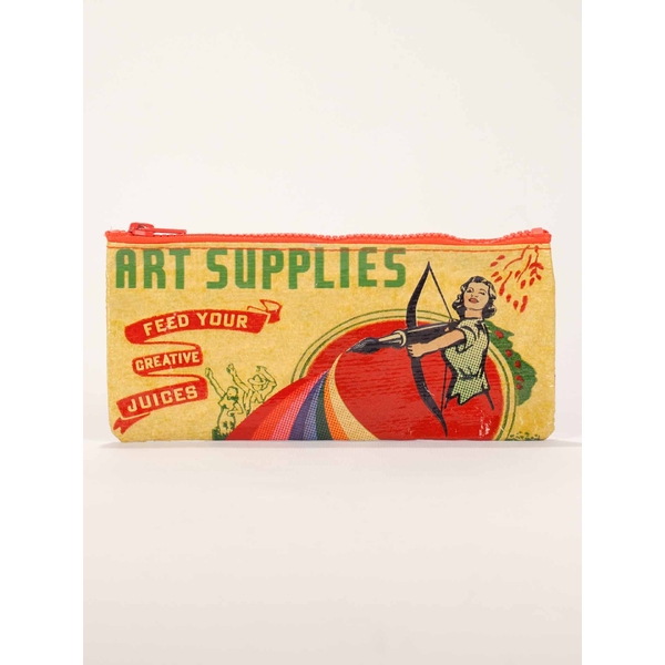 Blue Q Pencil Case - Art Supplies