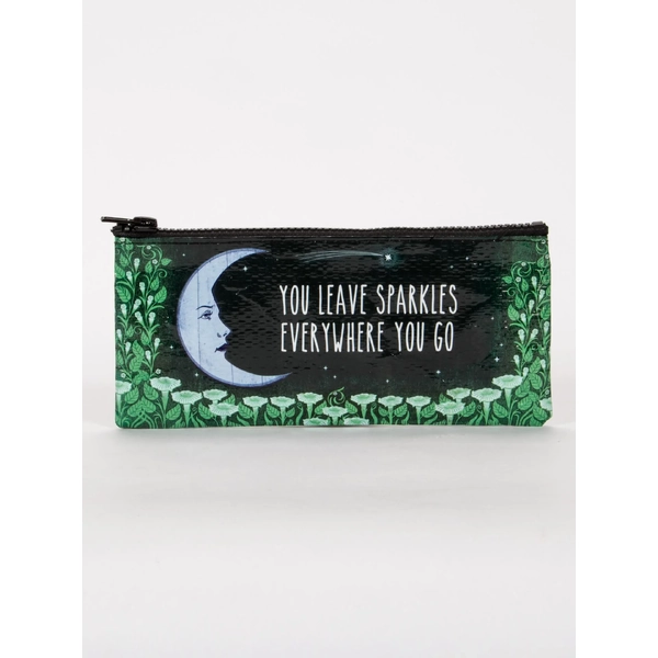 Blue Q Pencil Case - You Leave Sparkles