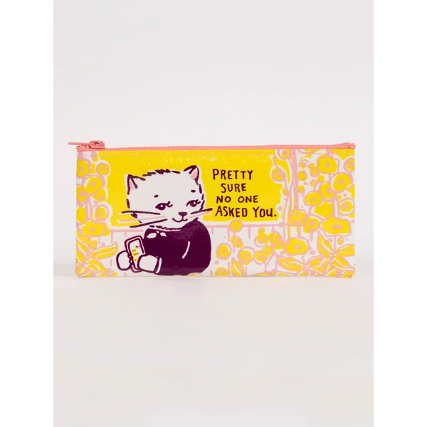 Blue Q Pencil Case- No One Asked You