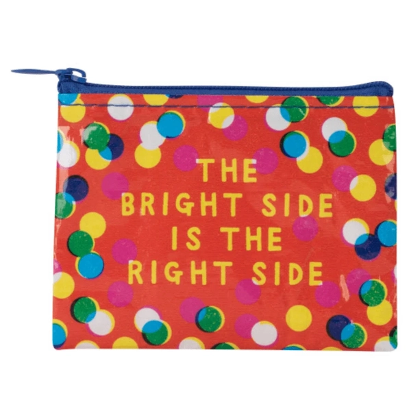 Blue Q Coin Purse - Bright Side