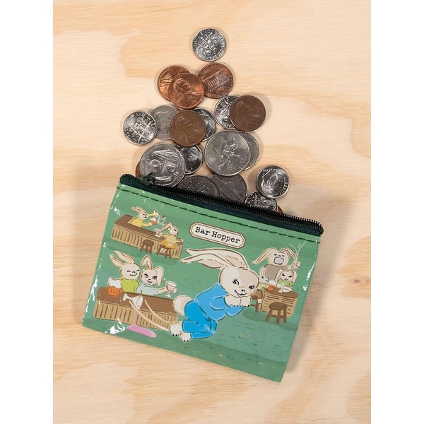 Blue Q Coin Purse - Bar Hopper