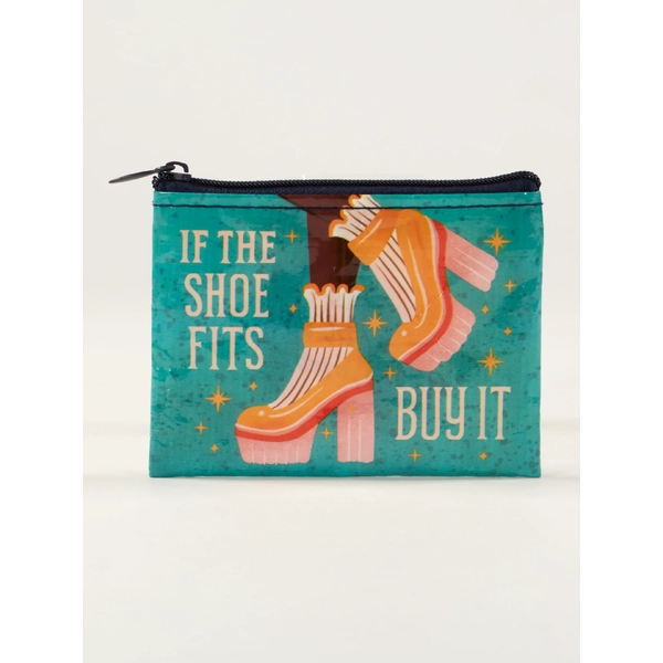 Blue Q Coin Purse - If The Shoe Fits