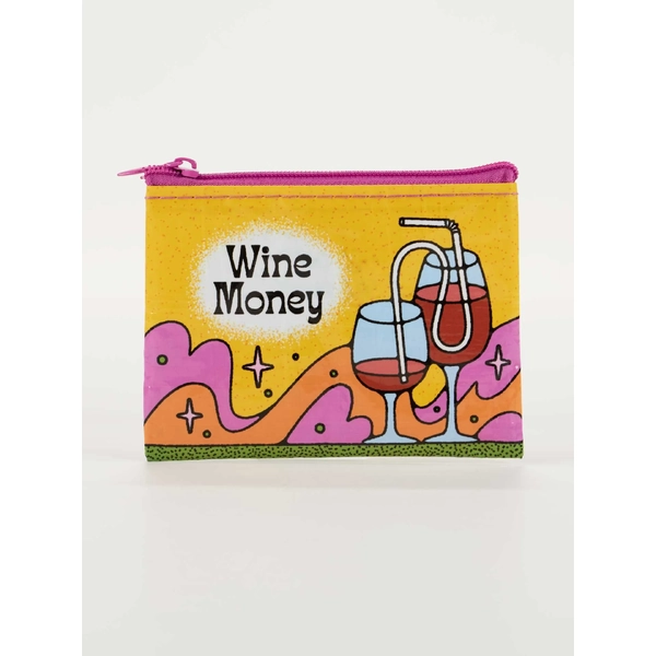 Blue Q Coin Purse - Wine Money