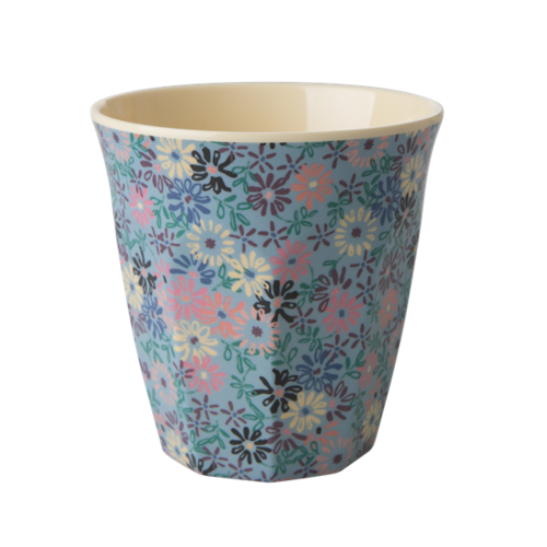 RICE Melamine Cup - Two Tone Small Flower