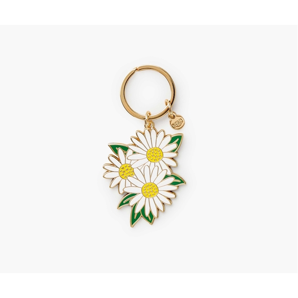 Rifle Paper Co. Keychain Daisies