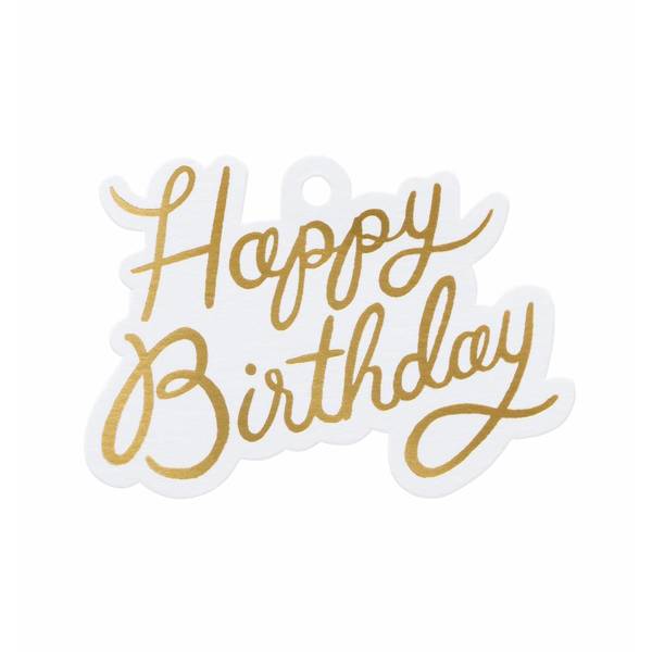 Rifle Paper Co. Gift Tags Happy Birthday