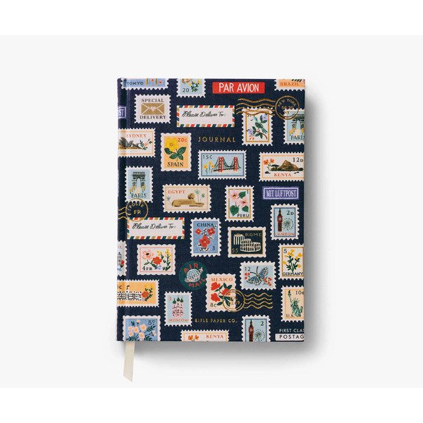 Rifle Paper Co. Fabric Journal Ruled Stamps