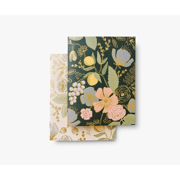 Rifle Paper Co. Set of 2 Pocket Notebooks Colette