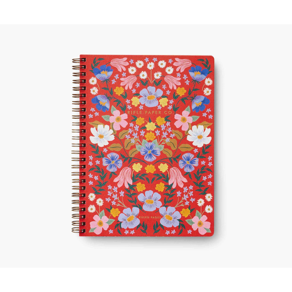 Rifle Paper Co. Spiral Notebook Ruled A5 Bramble