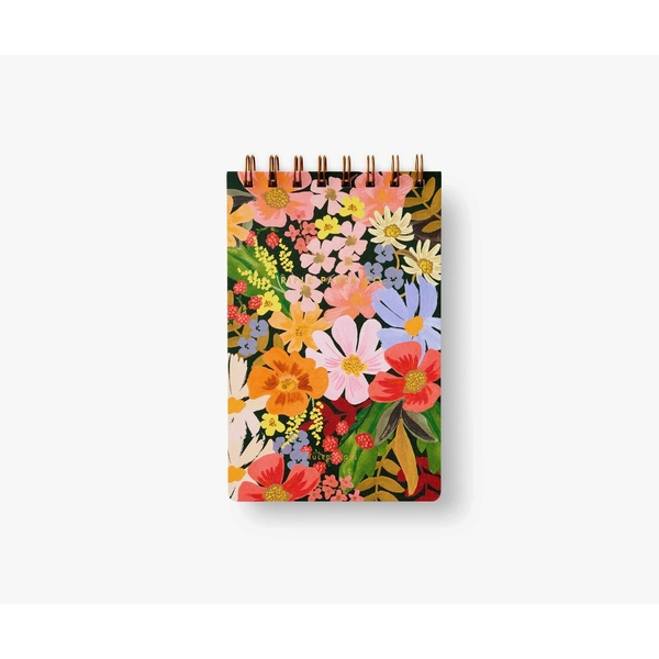 Rifle Paper Co. Top Spiral Notebook Ruled Small Marguerite