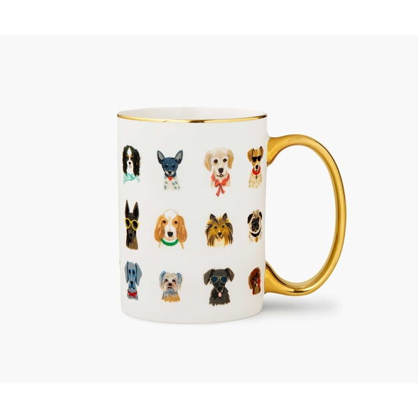 Rifle Paper Co. Porcelain Mug Dog Days