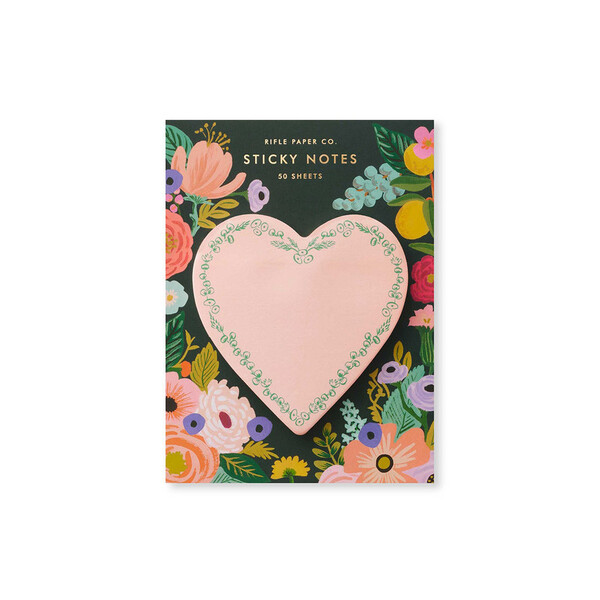 Rifle Paper Co. Sticky Notes Heart