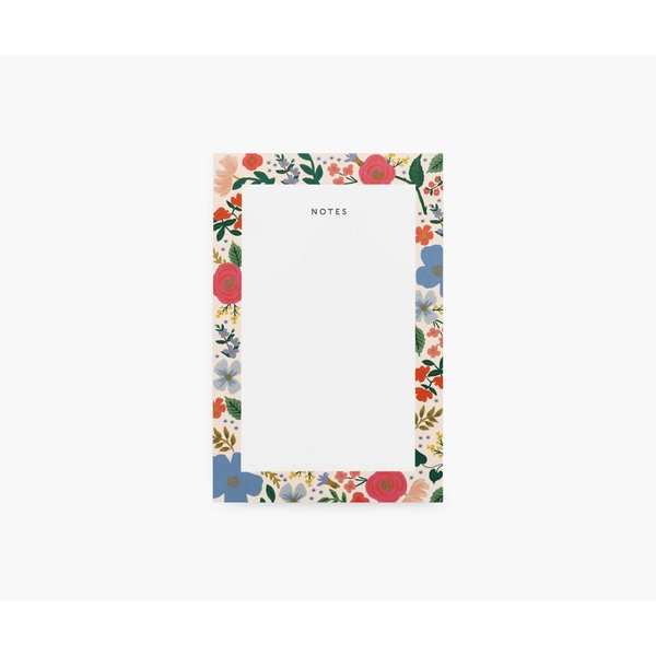 Rifle Paper Co. Notepad Wild Rose