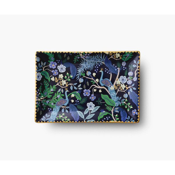 Rifle Paper Co. Catchall Tray Peacock
