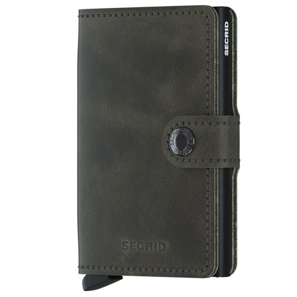 Secrid Miniwallet Vintage Olive Black