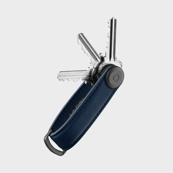 Orbitkey Saffiano Leather - Oxford Navy