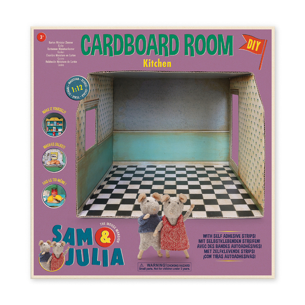 Sam and Julia Cardboard Kitchen