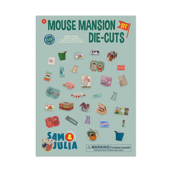 Sam and Julia Mouse Mansion Die Cuts Collection