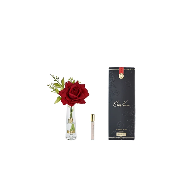 Cote Noire - Summer Rose Red with Gold Badge