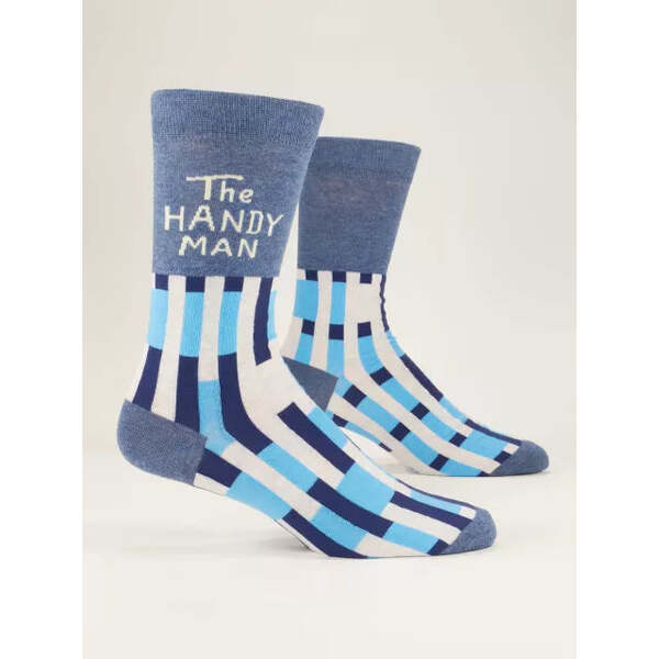Blue Q The Handyman Men's Crew Socks