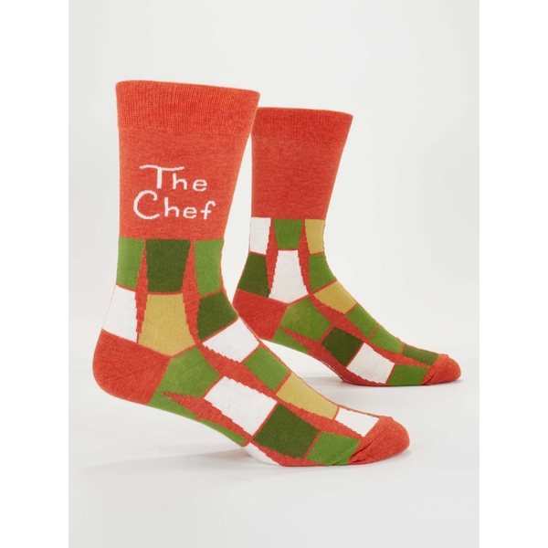 Blue Q The Chef Men's Crew Socks